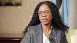 MINISTER OF FINANCE AND ECONOMIC DEVELOPMENT: Peggy Serame