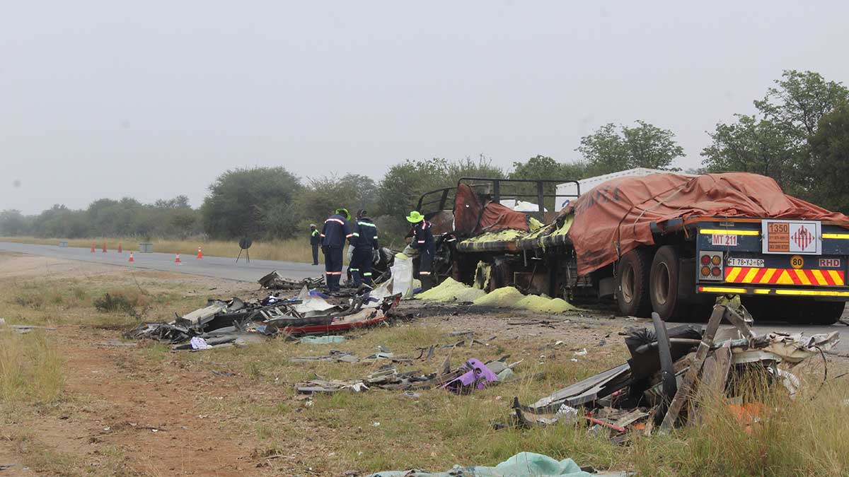 Sulfur scare at A1 accident site TheVoiceBW