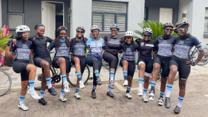 Bafazi cyclists hit the road