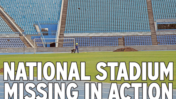 National stadium missing in action