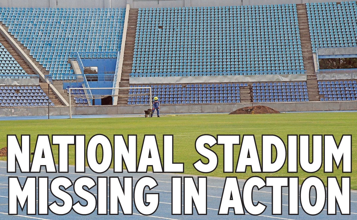 National stadium missing in action