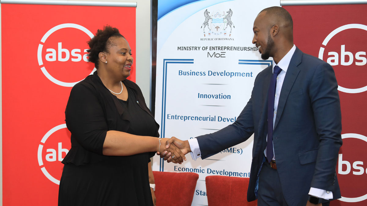 Entrepreneurship ministry team up with ABSA