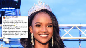 Beauty queen's ugly wait