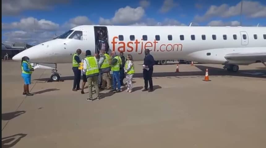 Fastjet has suspended the Vic Falls-Maun route