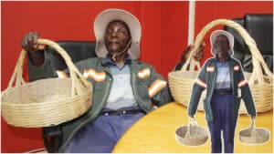 Bluetown's brilliant basket-weaver