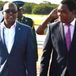 "Beware of the west" - President Hichilema warns Masisi