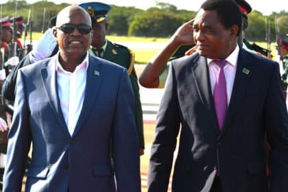 "Beware of the west" - President Hichilema warns Masisi