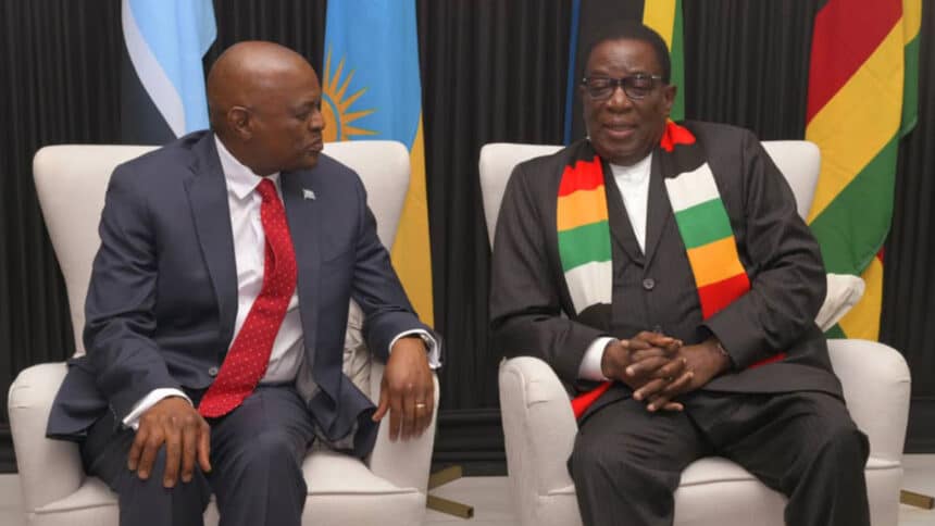 Masisi-Mnangagwa meet in Maun