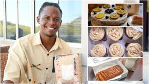 Selebatso’s Moremi Red Baking Flour made from 100% beans
