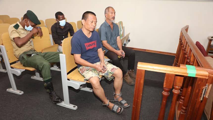 Chinese men jailed for fraud