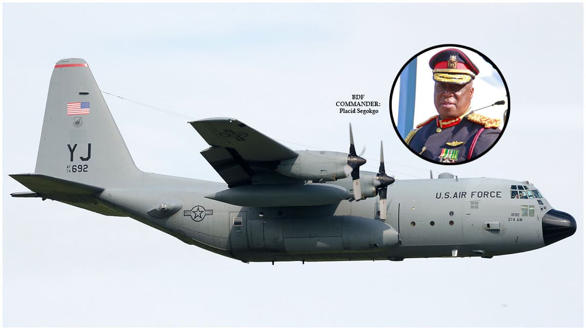 US donates C130H aircraft to BDF