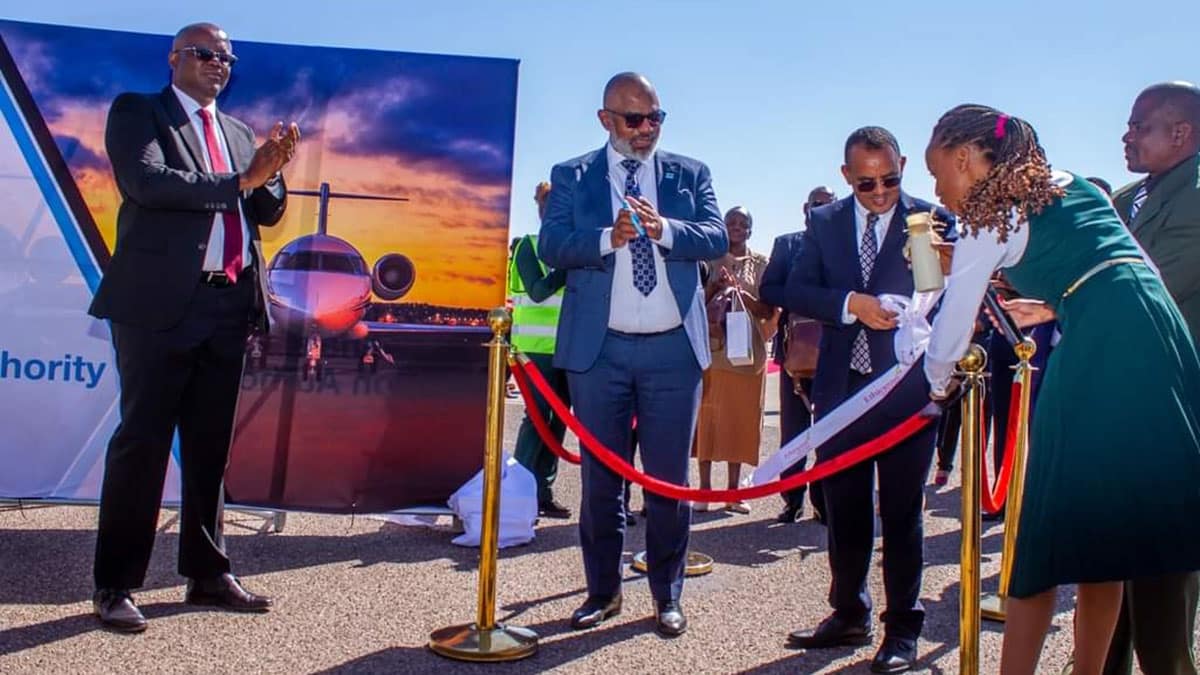 Ethiopian airways launch inaugural flight into Maun