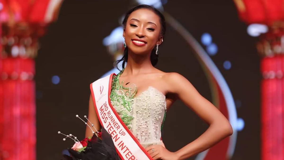 Miss Teen BW impresses in India