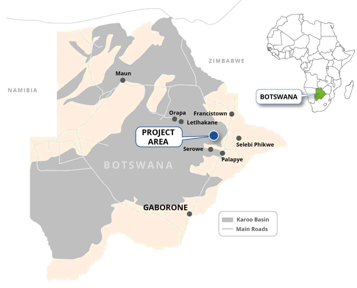 Potential Uranium for Letlhakane Project