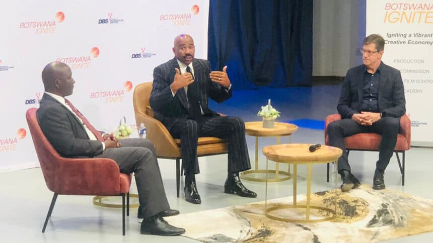 Steve Harvey gives media sneak peek on filming progress