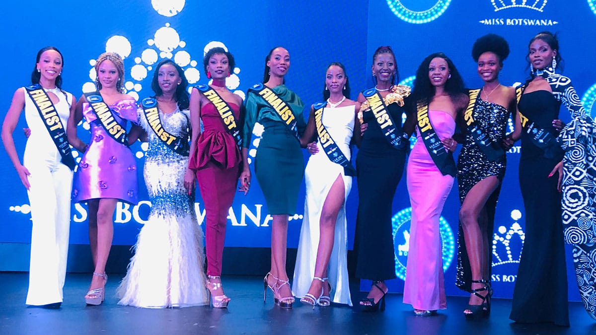 Miss Botswana top 10 unveiled