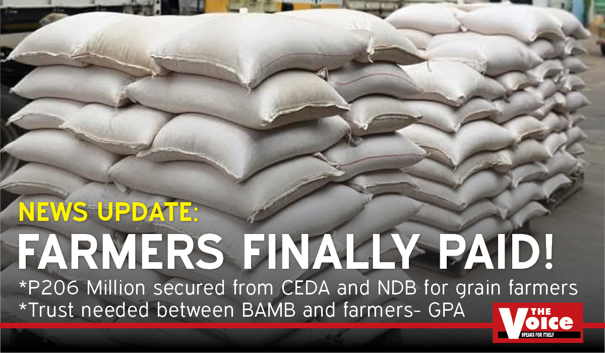 Farmers finally paid!