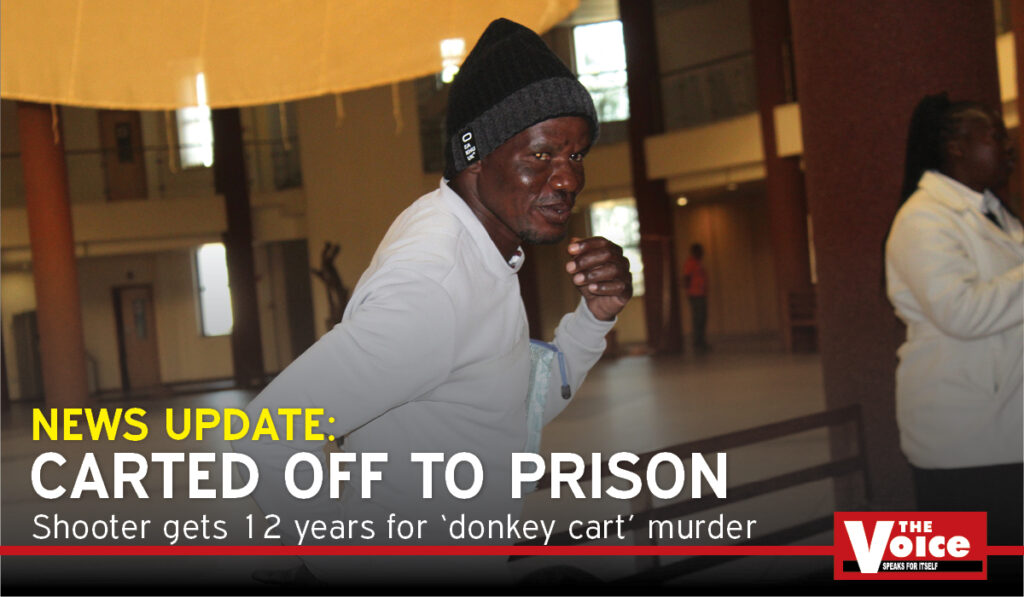 Carted off to prison