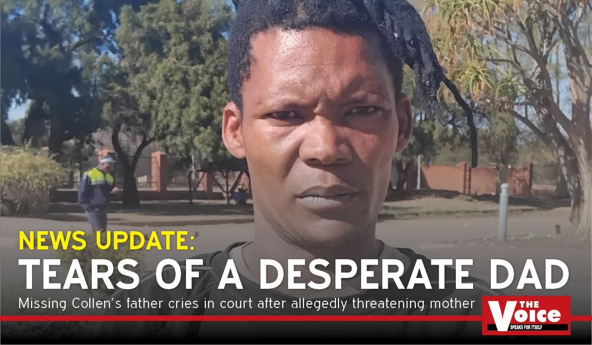 Tears of a desperate dad