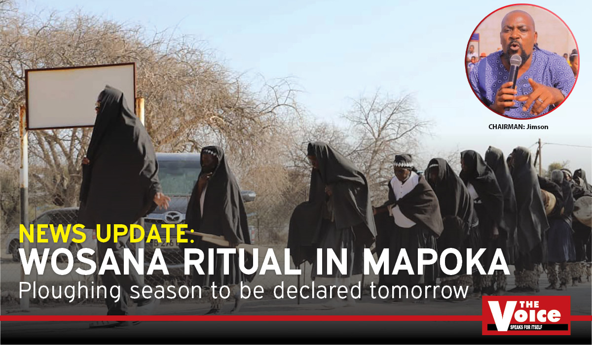 Wosana ritual in Mapoka